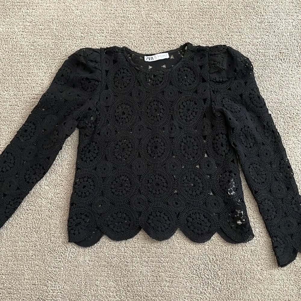 Zara Knit Dress Top